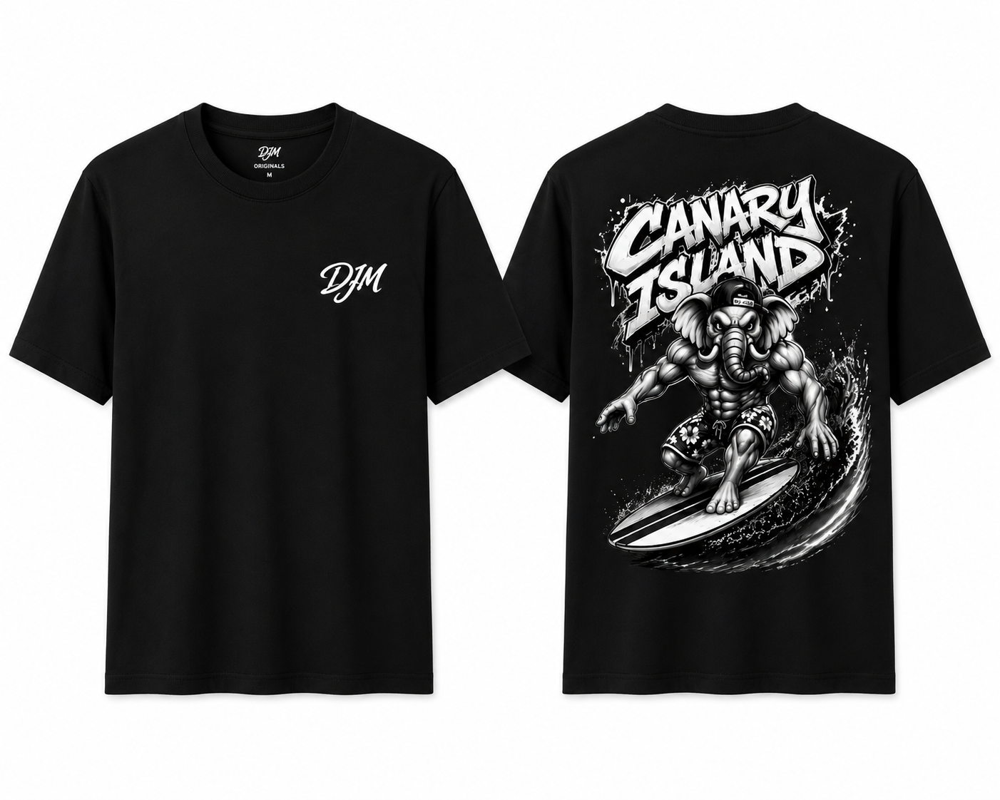 Camiseta District surf.Verano