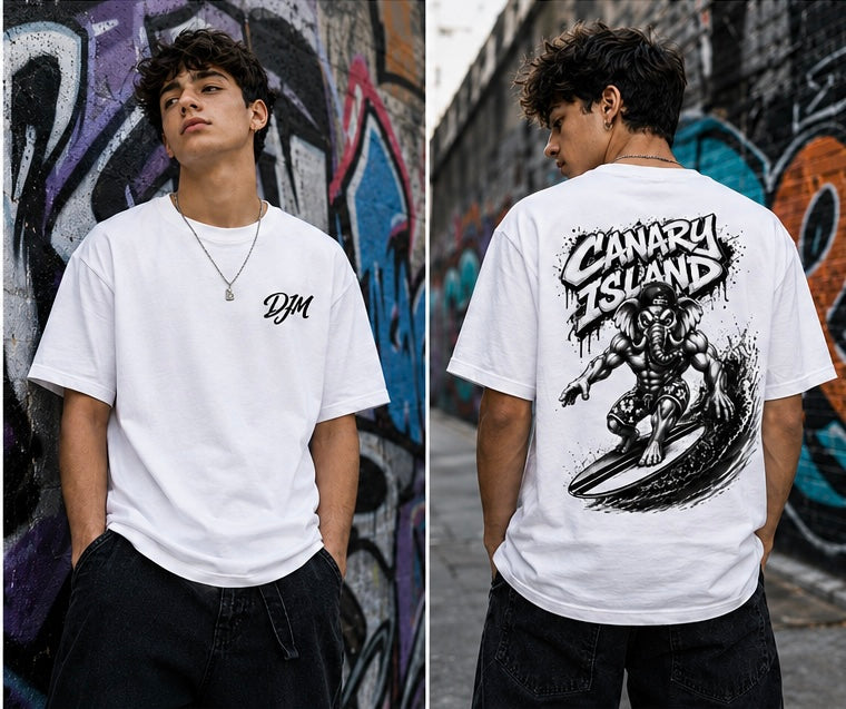 Camiseta District surf.Verano