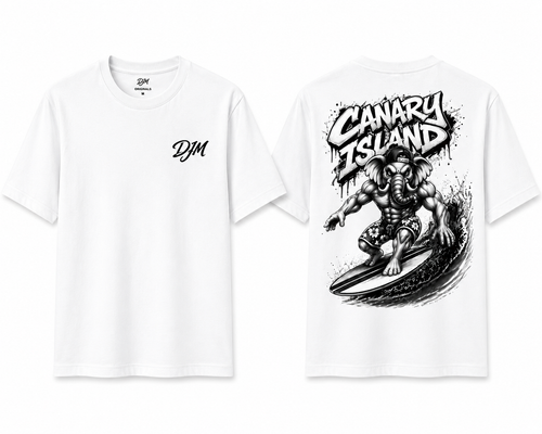 Camiseta District surf.Verano