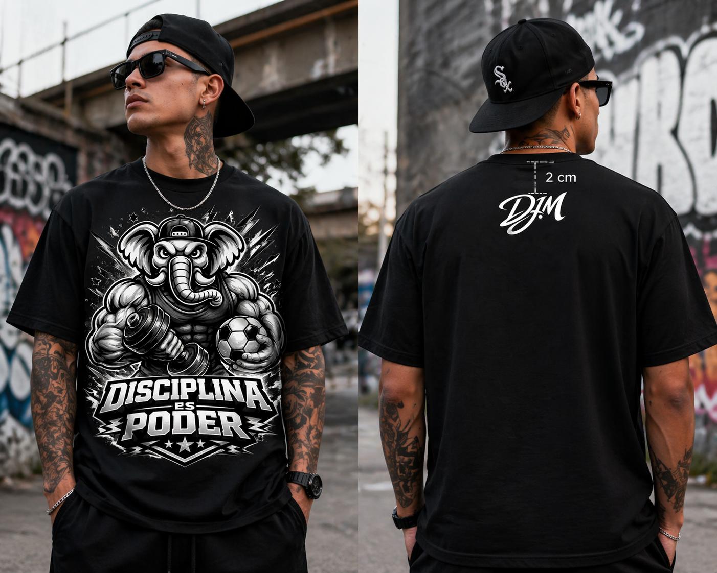Camiseta Pulse. Disciplina es Poder